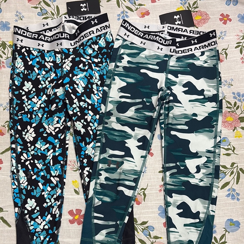 Under Armour Kids' Camo and Floral Leggings